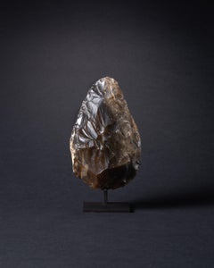 Teardrop Palaeolithic Stone Tool of the Early Humans