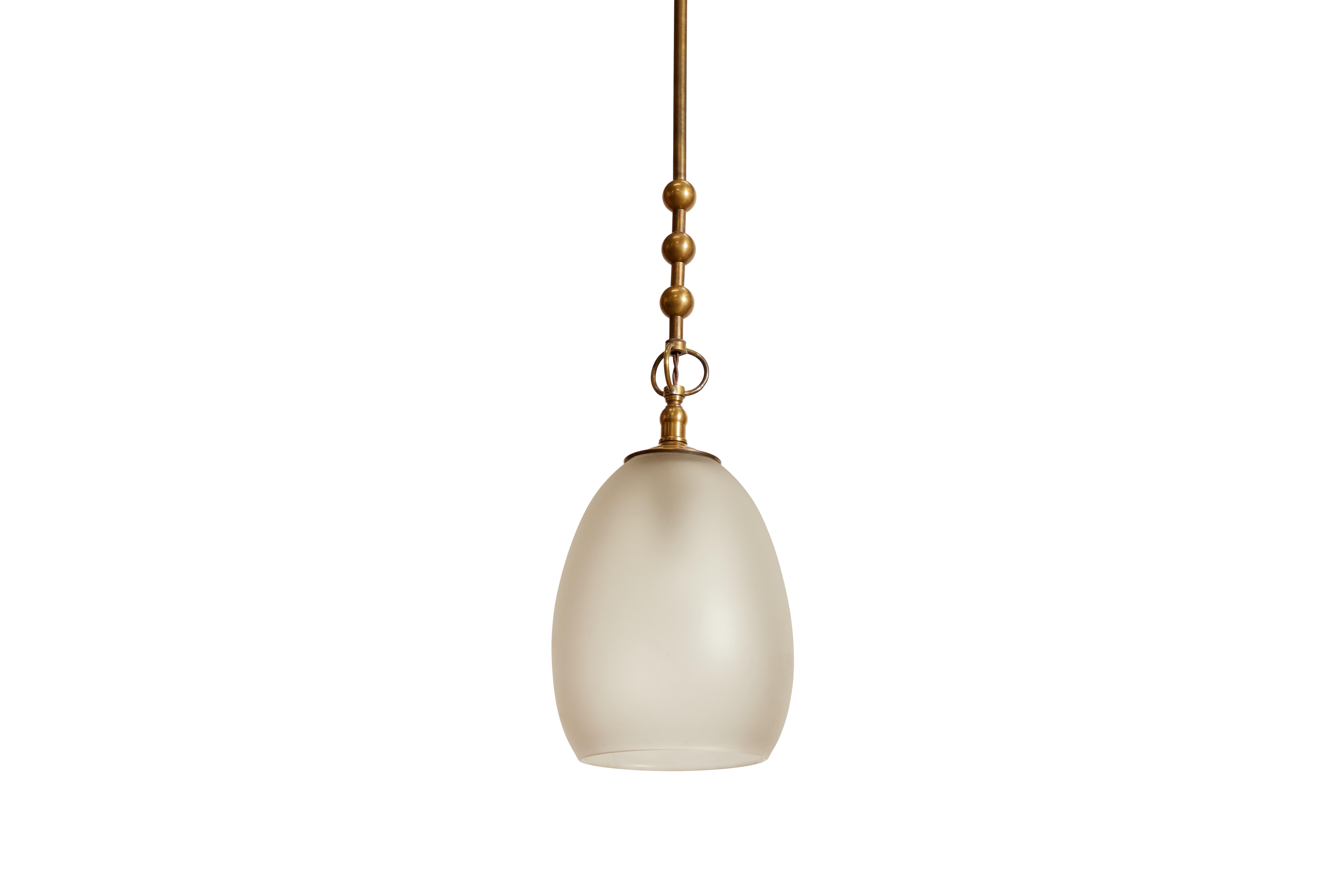 Contemporary Teardrop Pendant, by JDP Interiors For Sale