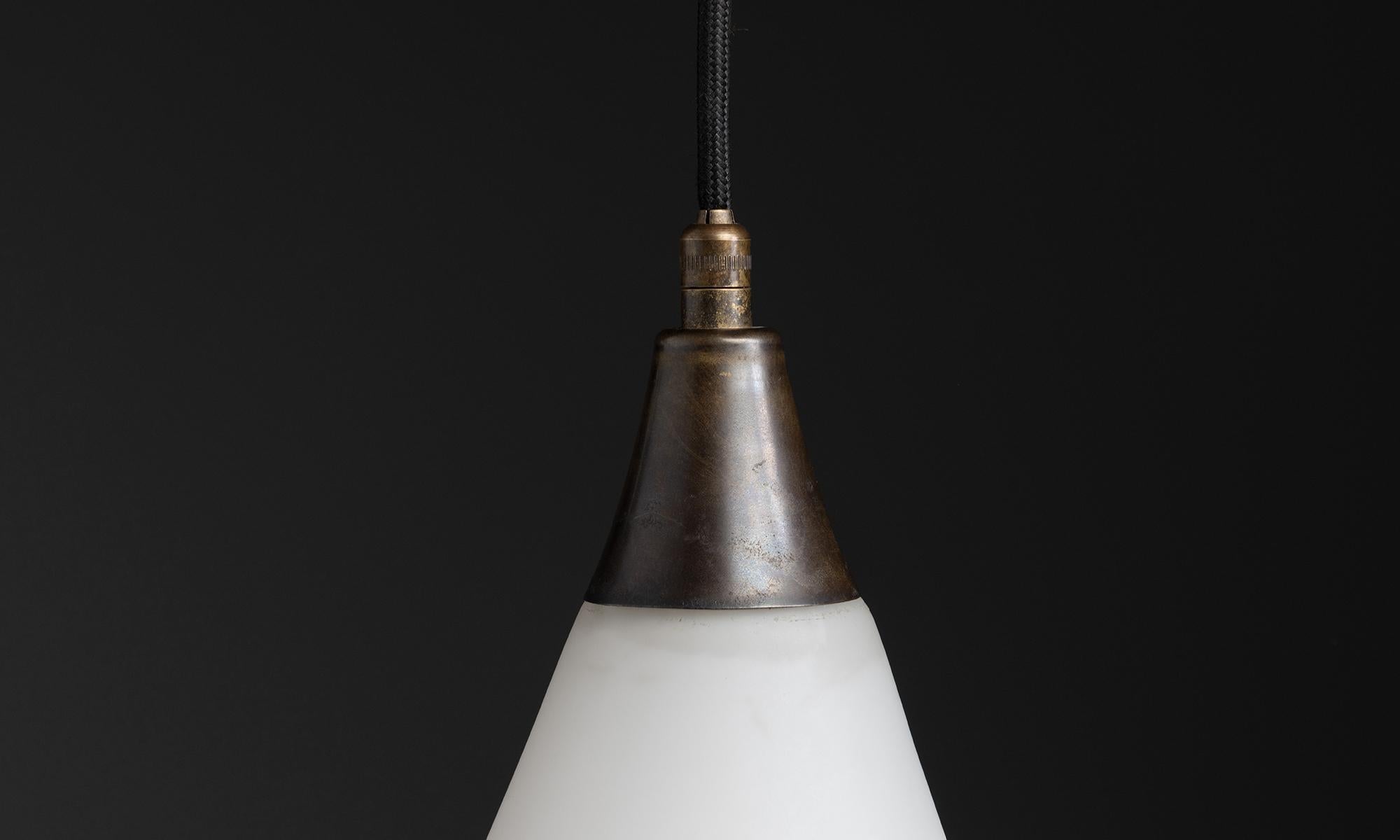Italian Teardrop Pendant, Italy circa 1940