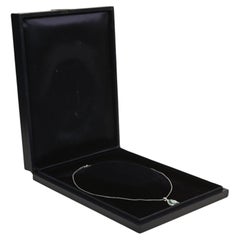 Teardrop Shape Diamond Pendant Necklace. Emerald Double Halo Pendant Platinum