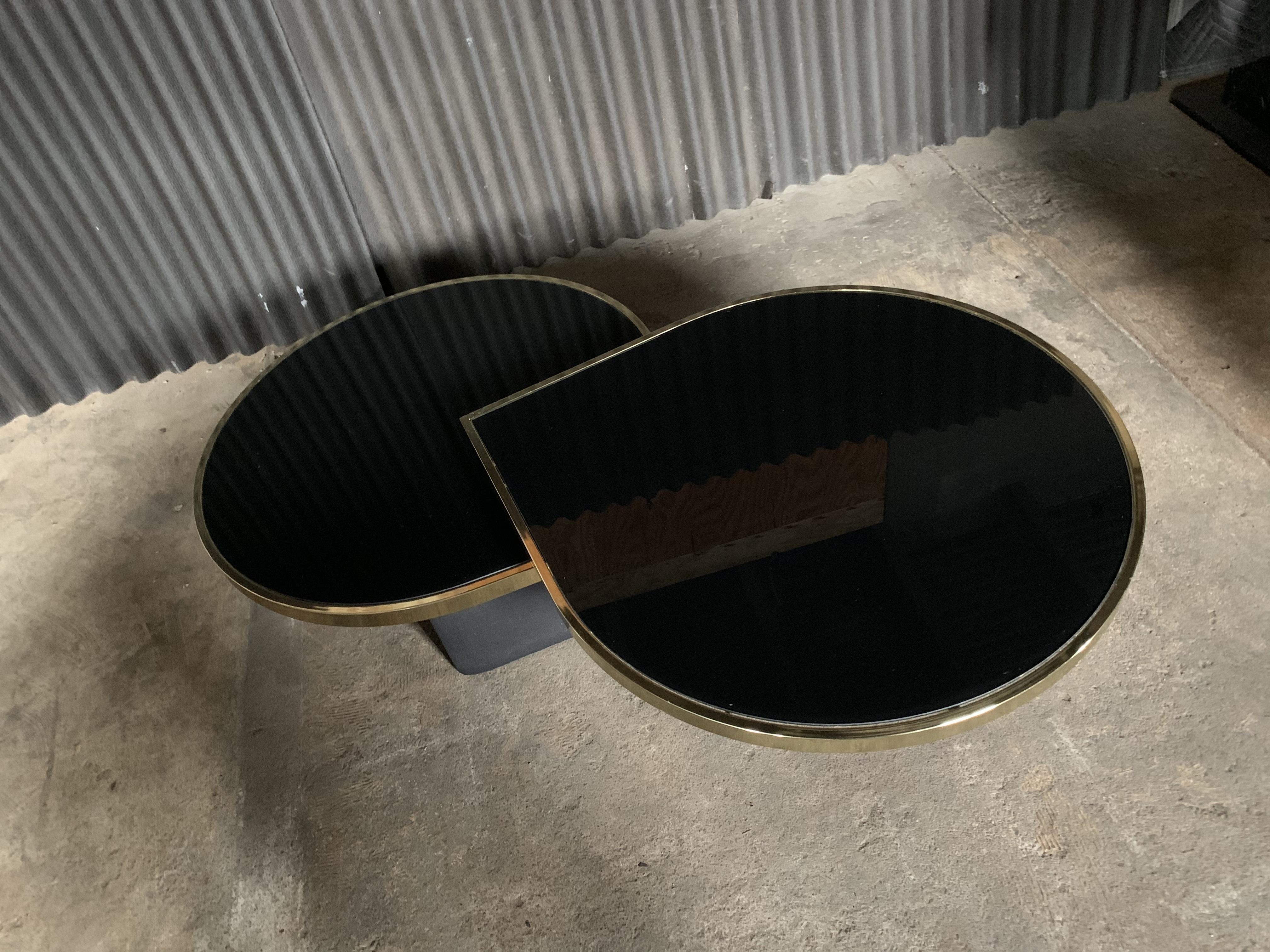 Teardrop Swivel Cocktail Table by Design Institute of America 3