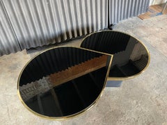 Teardrop Swivel Cocktail Table by Design Institute of America