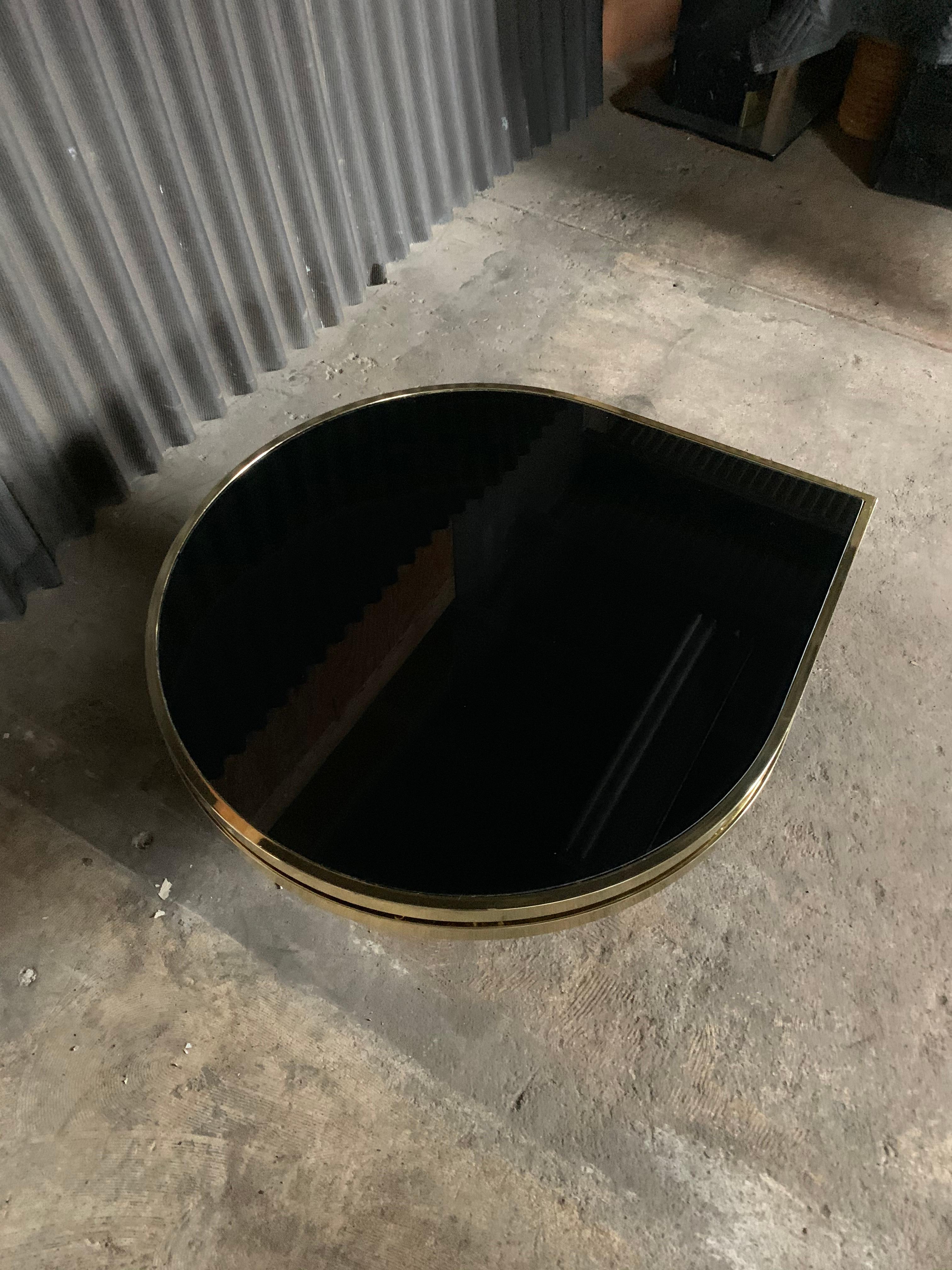 Late 20th Century Teardrop Swivel Cocktail Table by Design Institute of America