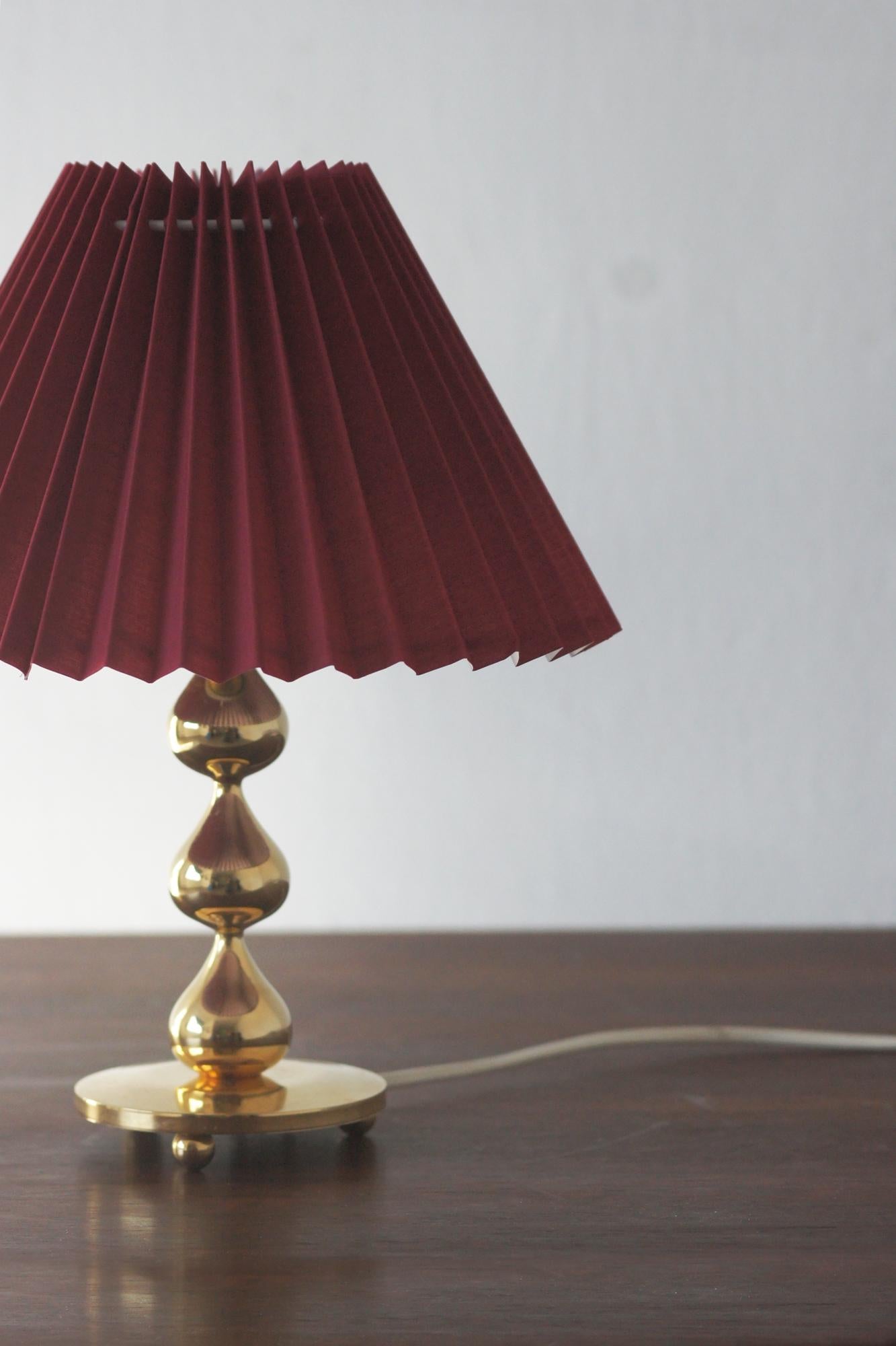 Teardrop Table Lamp by Hugo Asmussen, 1970s In Good Condition For Sale In KUTNO, PL