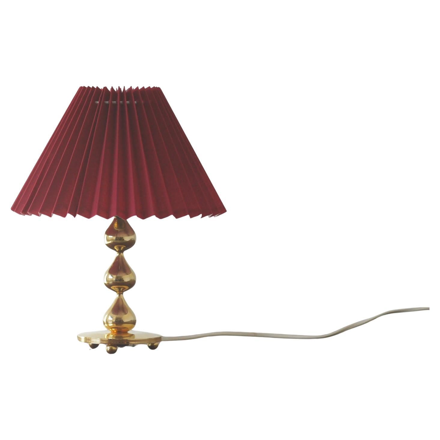 Teardrop Table Lamp by Hugo Asmussen, 1970s For Sale