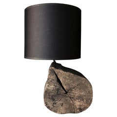 Teardrop Table Lamp, Foraged Collection, handmade, one-of-a-kind