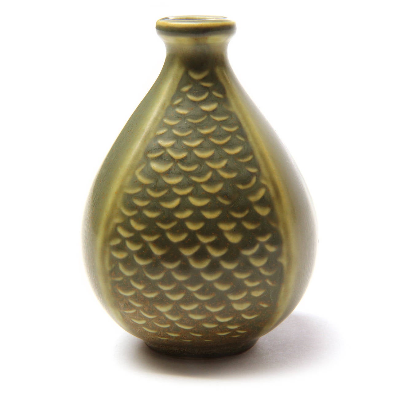 Swedish Teardrop Vase by Wilhelm Kage for Gustavsberg Studio