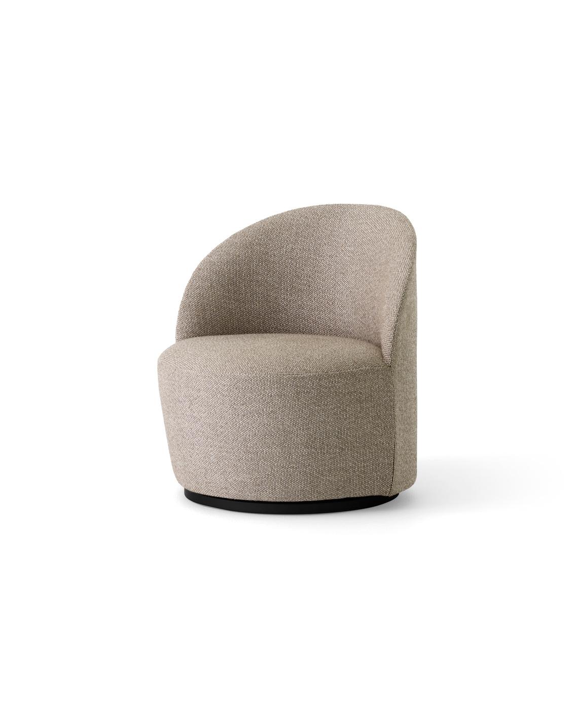 Lithuanian Tearoom Lounge Chair, Swivel w/Return, in Kvadrat Safire 004, by Nick Ross, Audo For Sale