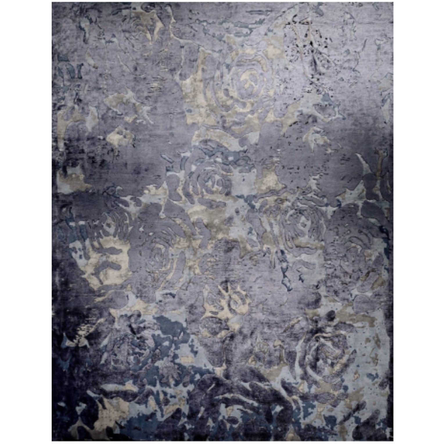 TEAROSE 200 rug by Illulian
Dimensions: D300 x H200 cm 
Materials: Wool 50% , Silk 50%
Variations available and prices may vary according to materials and sizes. 

Illulian, historic and prestigious rug company brand, internationally renowned