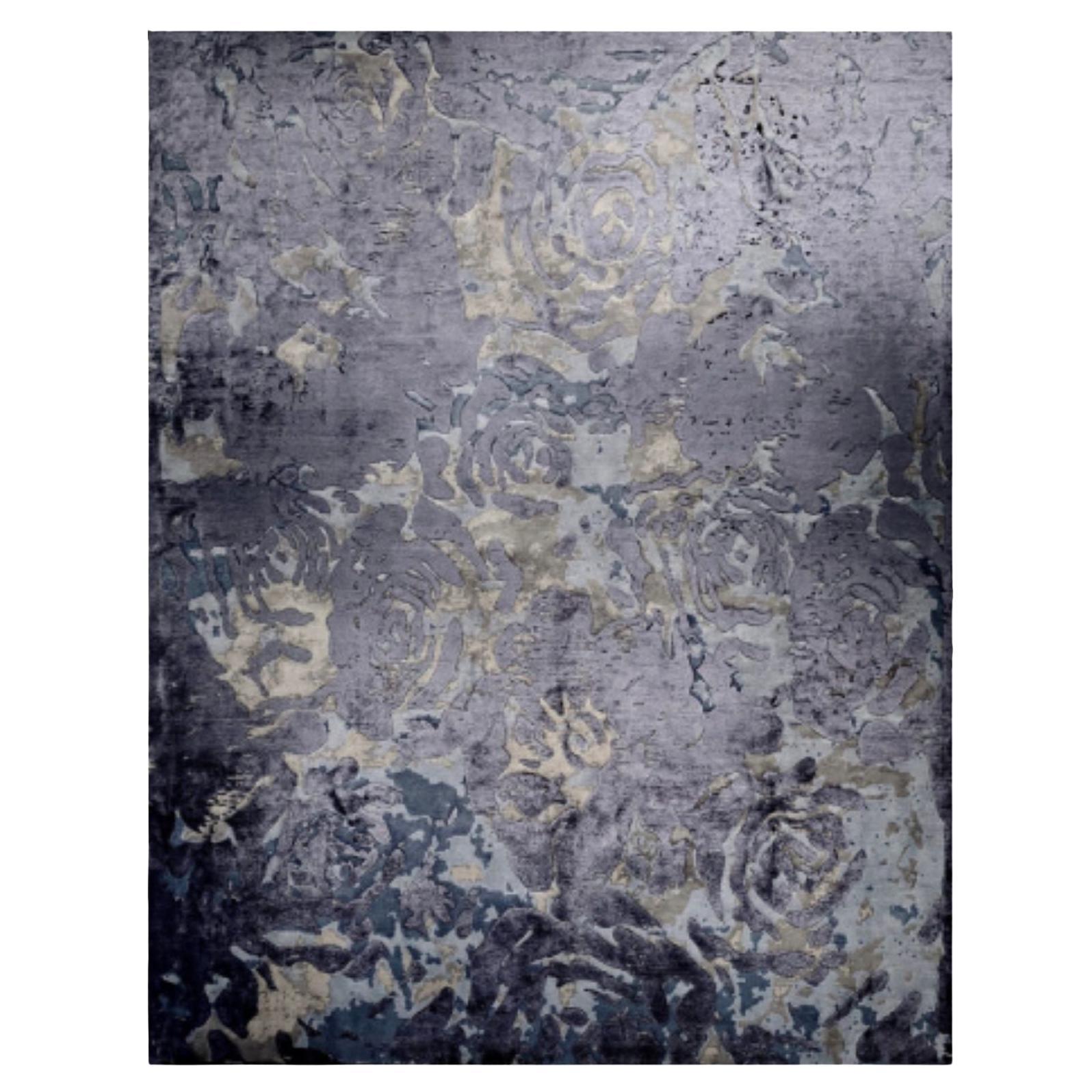 Tearose 200 Rug by Illulian For Sale