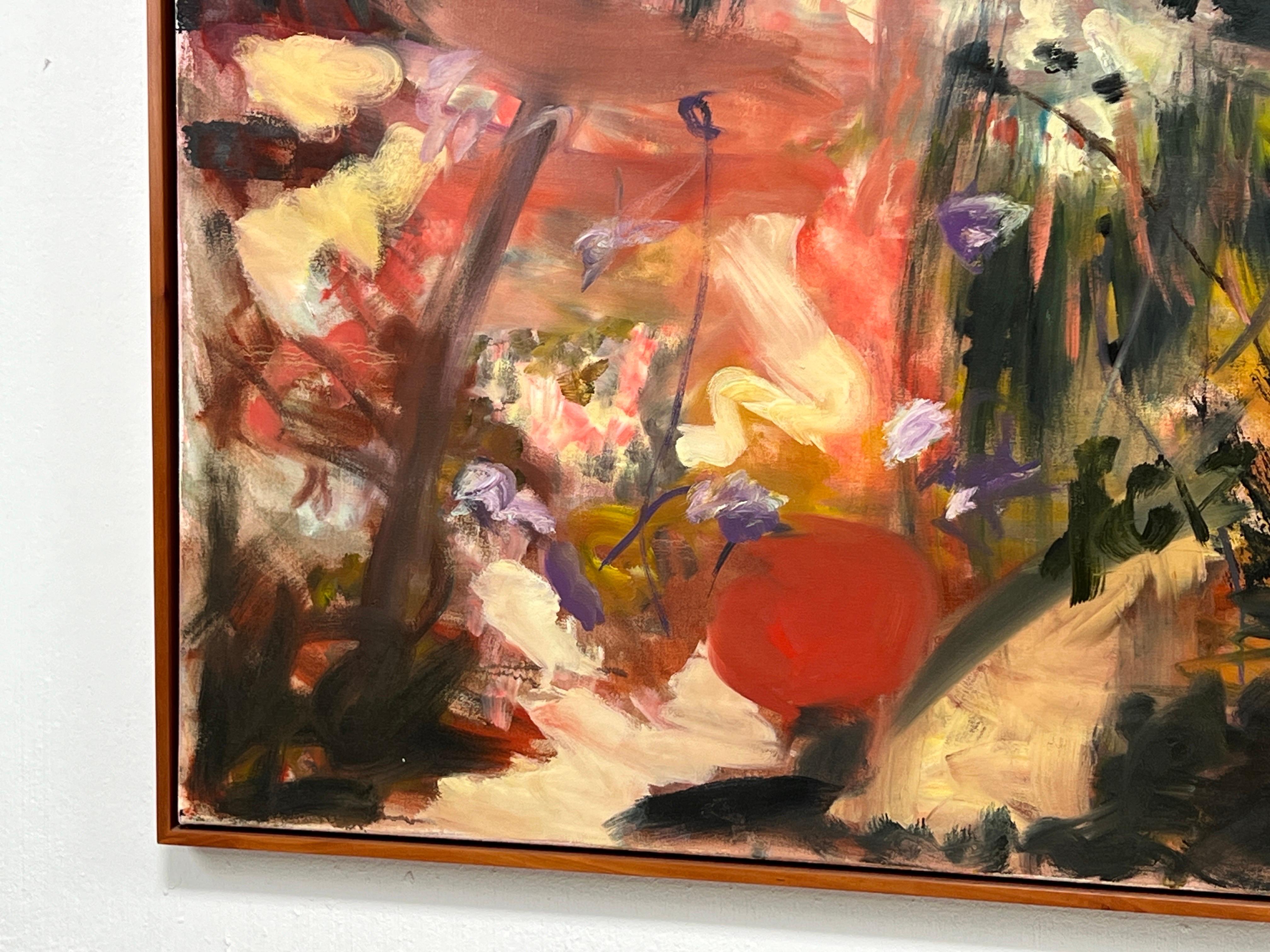 Tears and Flowers, Painting by Fiona Weedon In Good Condition In Dallas, TX