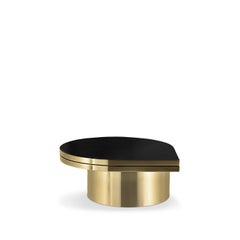 Tears Polished Brass Coffee Table