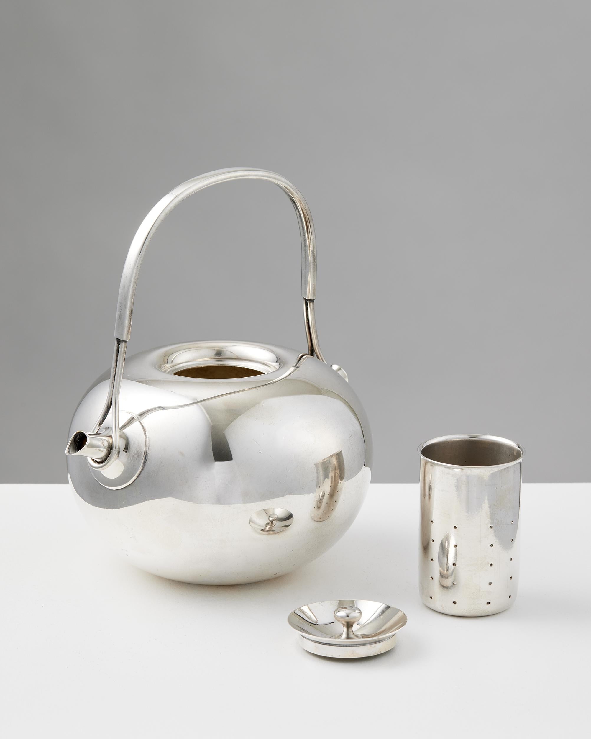 Service à thé conçu par Vivianna Torun Bülow-Hube pour Dansk International Designs Ltd en vente 3