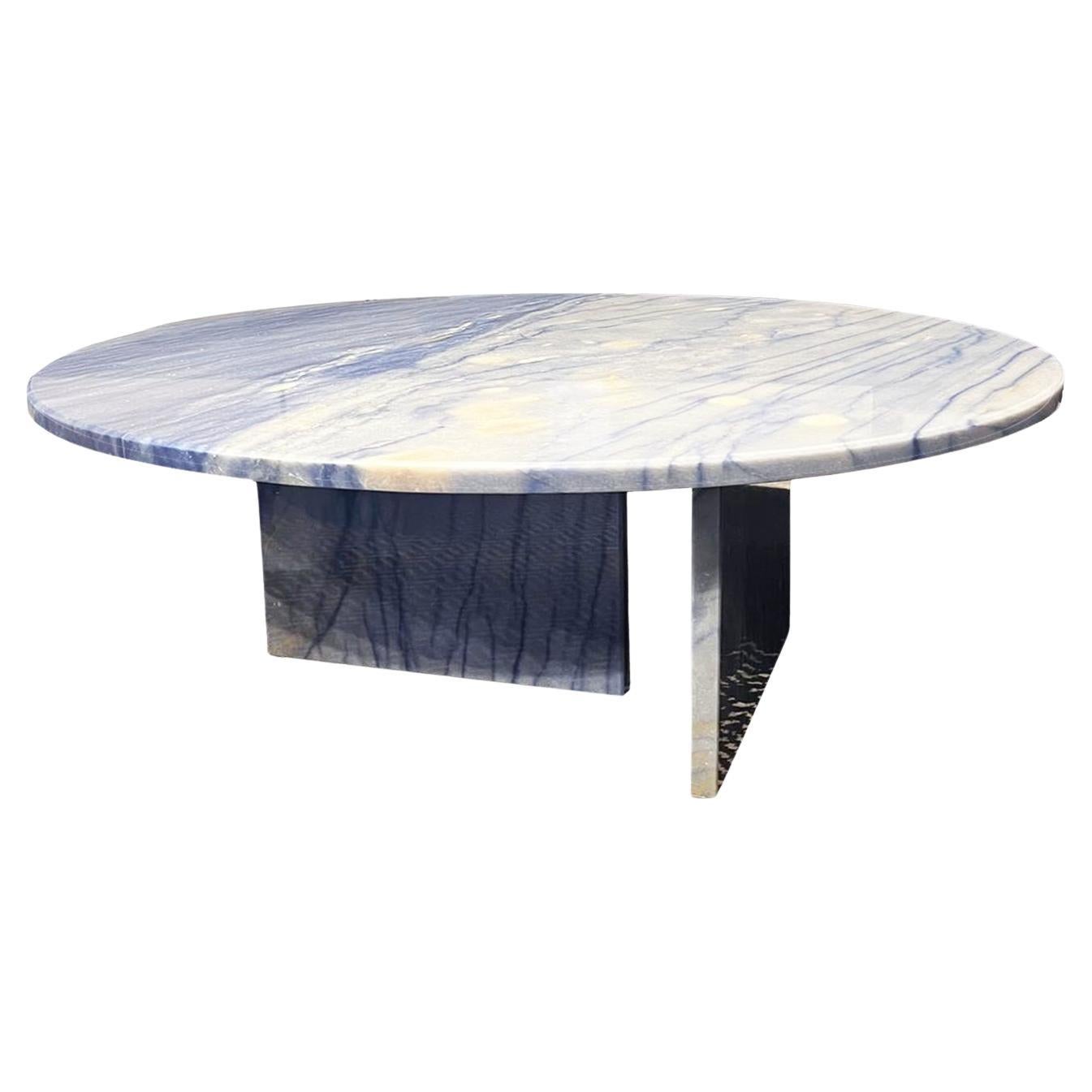 Tebe Coffee Table in Glossy Azul Quartzite by Baxter im Angebot