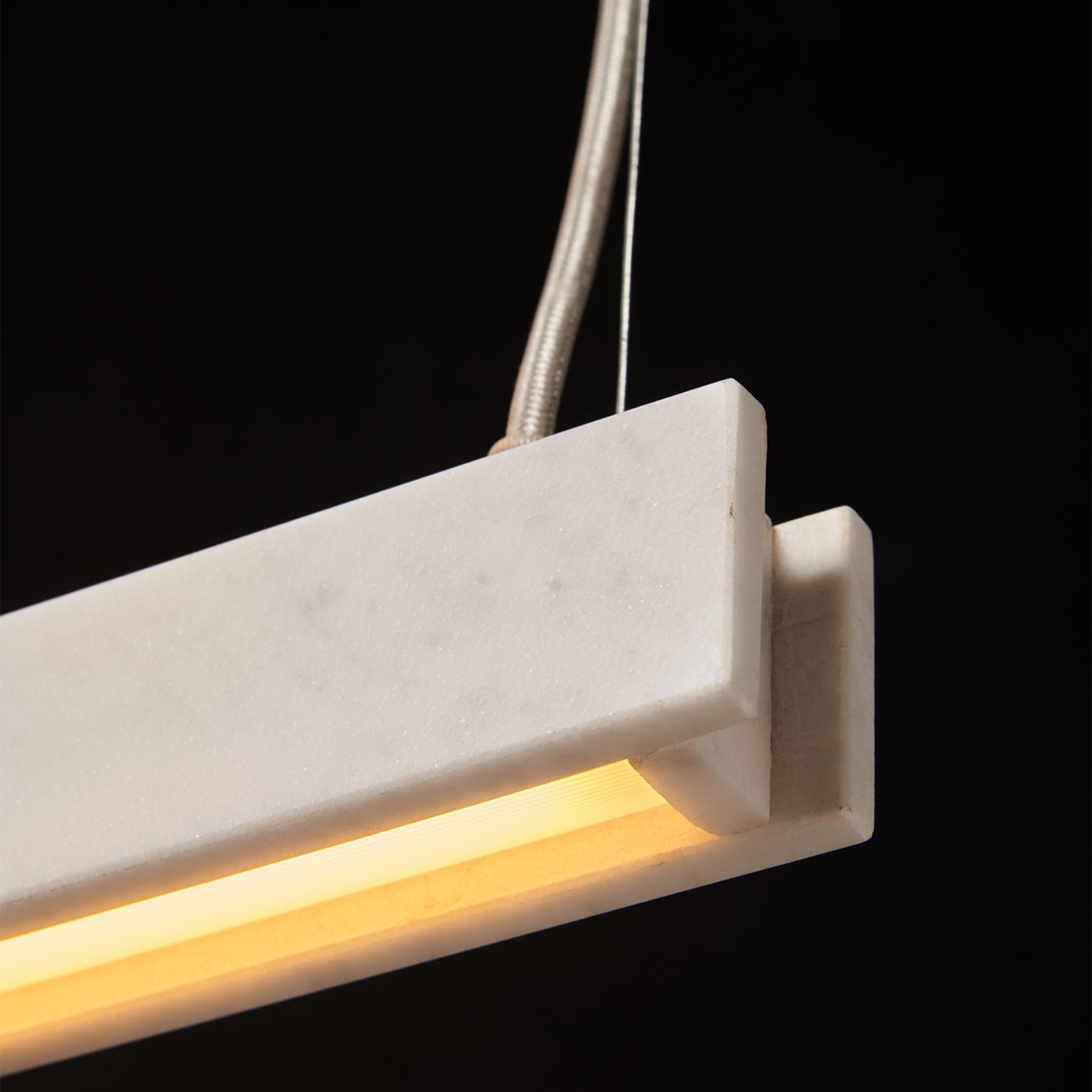 Italian Tech Profile H Pendant Lamp For Sale