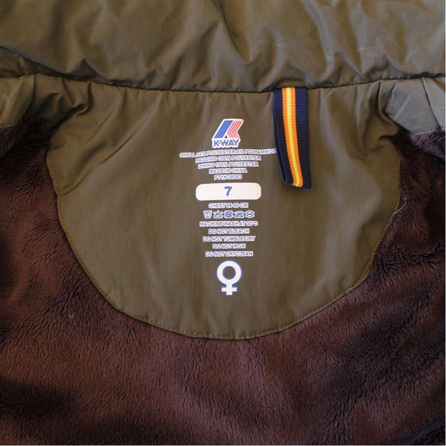 Black K-WAY Technic jacket size 44 For Sale