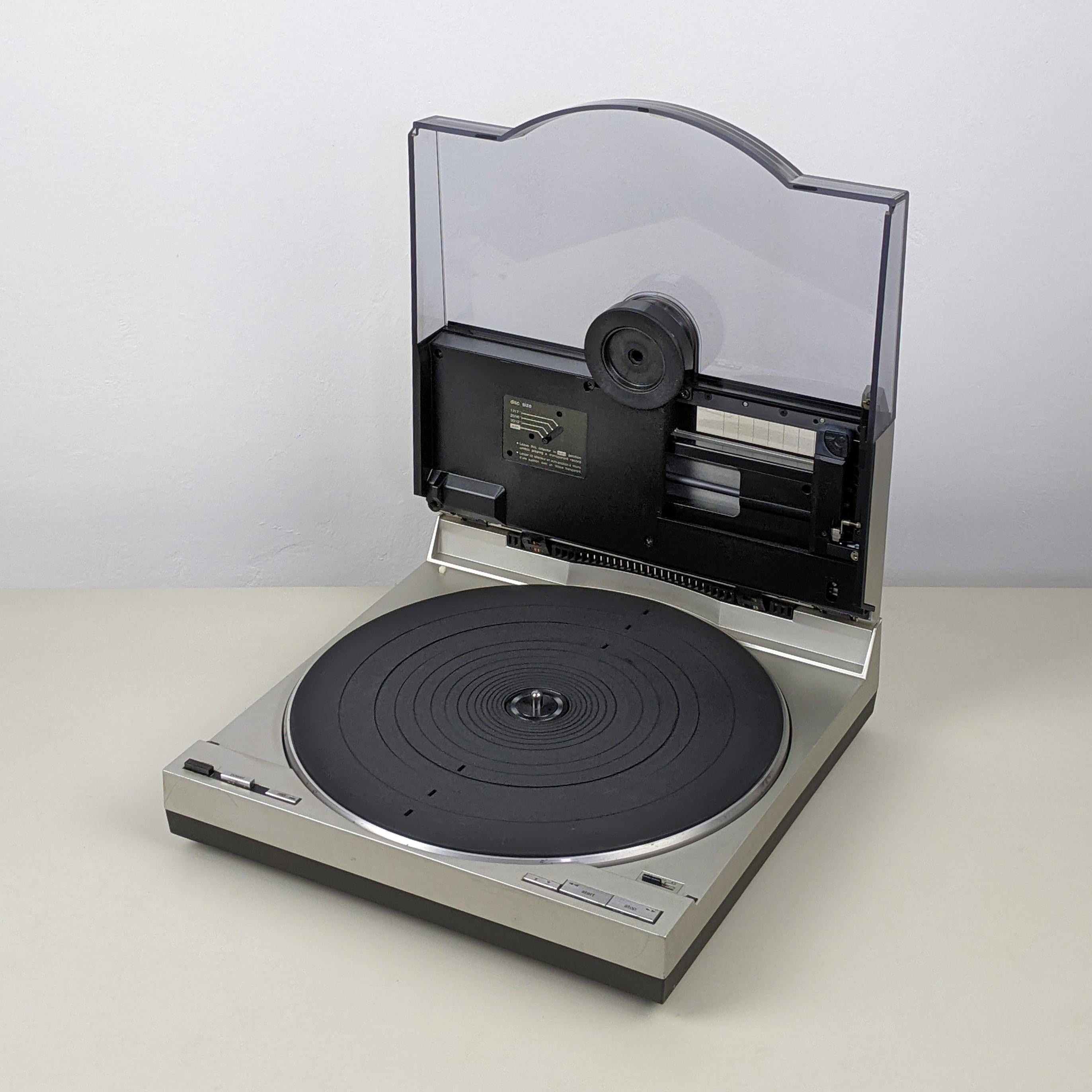 Mid-Century Modern Technics SL-7 XA Turntable Record Player, Fully Working Classic Japanese Hi-Fi