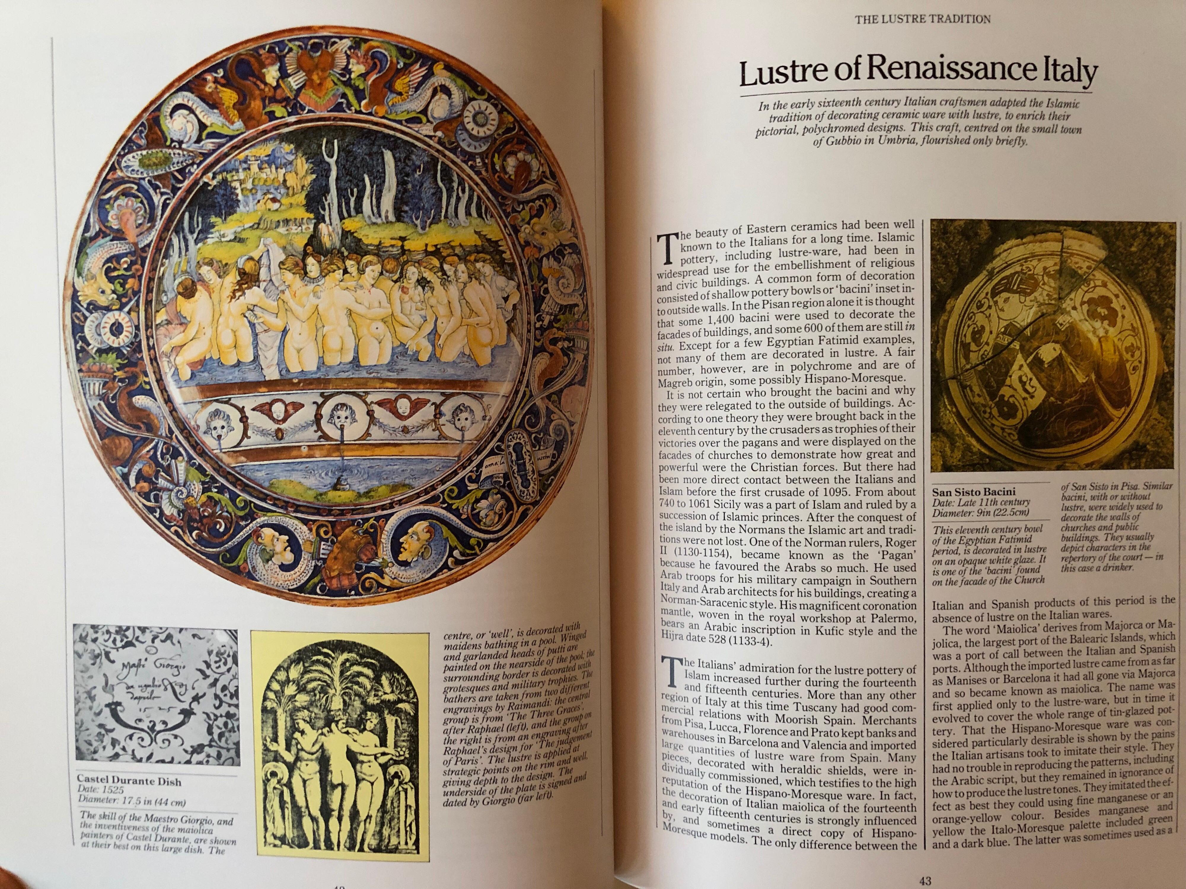 An instructive and beautifully illustrated examination of how different periods and different countries developed their own unique style of pottery explains how the various ceramic effects were achieved and what methods were used.