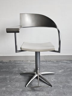 TECHNO barber chair designed by Philippe Starck for L'Oreal, France 1989