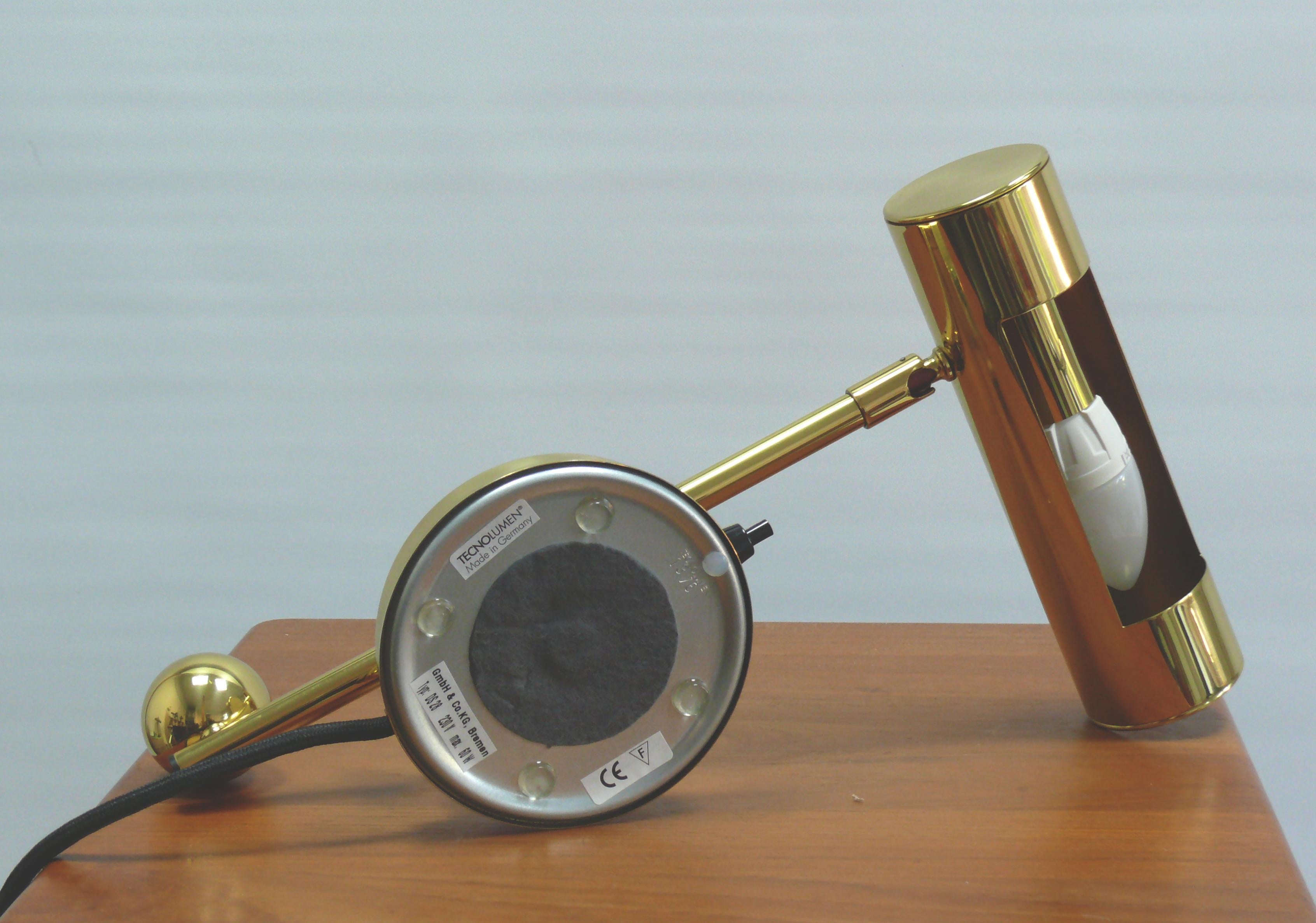 Lámpara piano De Stijl Technolumen DS 28, latón en venta 4