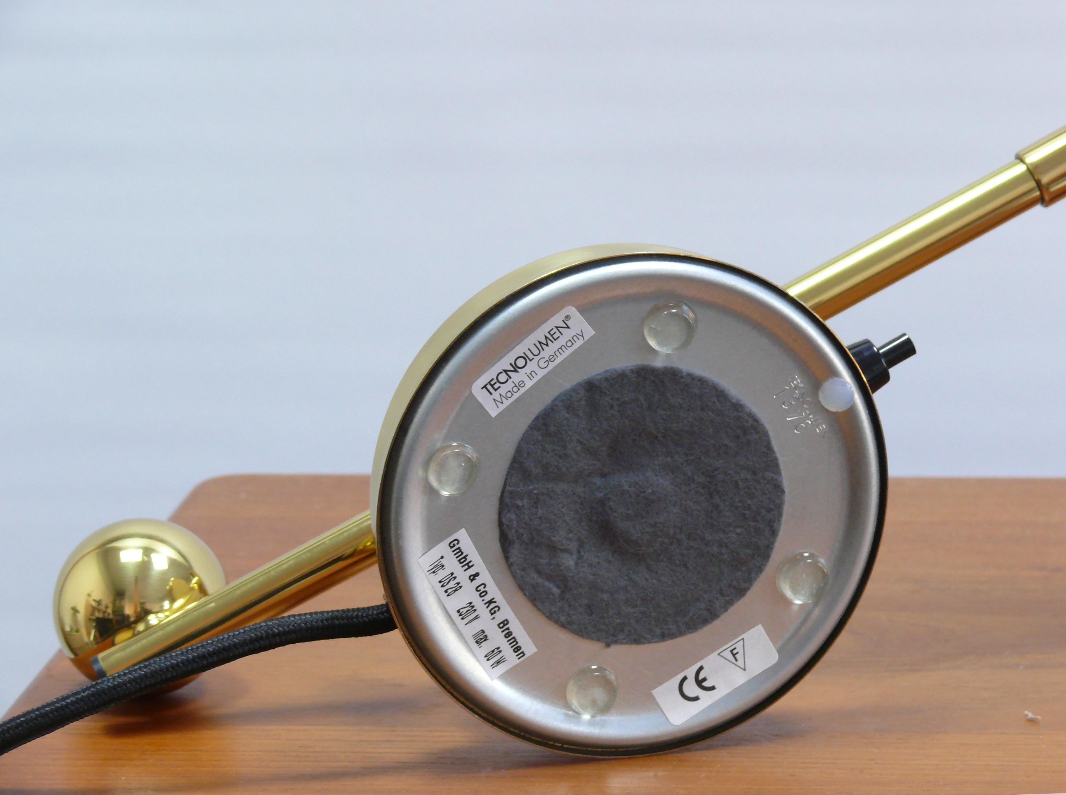 Lámpara piano De Stijl Technolumen DS 28, latón en venta 5