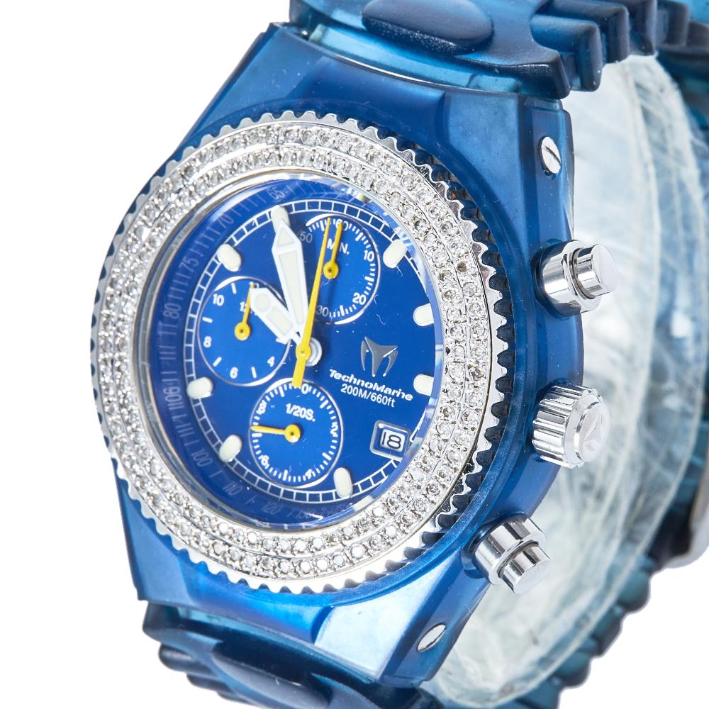 technomarine watch with diamonds
