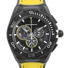 Reloj Technomarine Cruise Carbon Cronógrafo Esfera Negra Cuarzo Hombre 114001