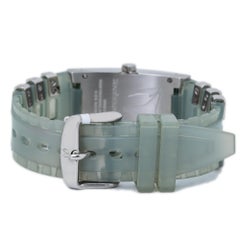 TechnoMarine Sport DXSL 1.0 Carat Diamonds Stainless Steel Rubber Band Watch