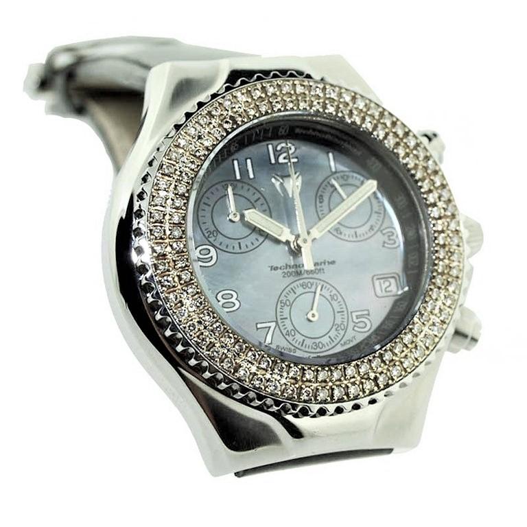 technomarine diamond watch