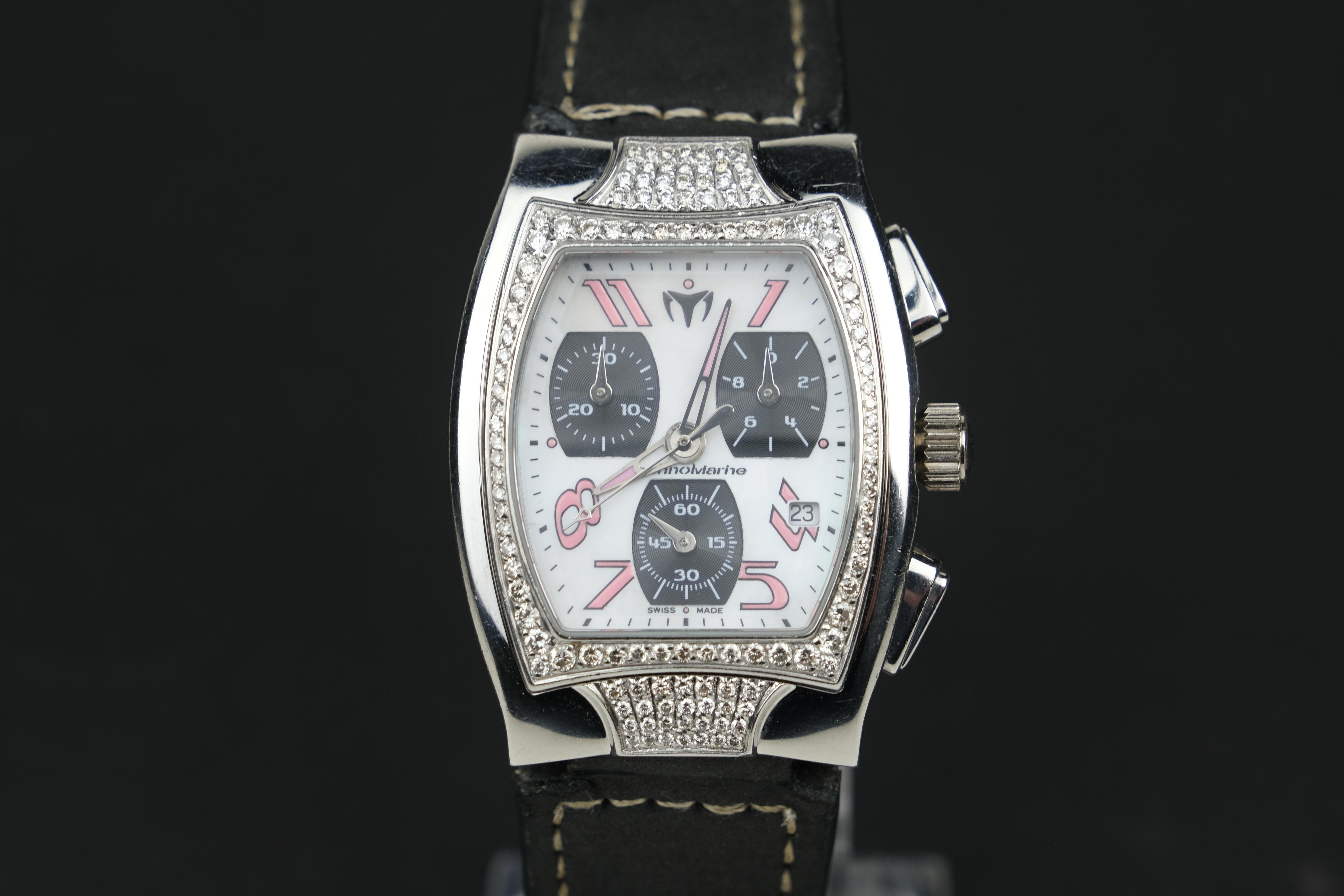technomarine diamond watch