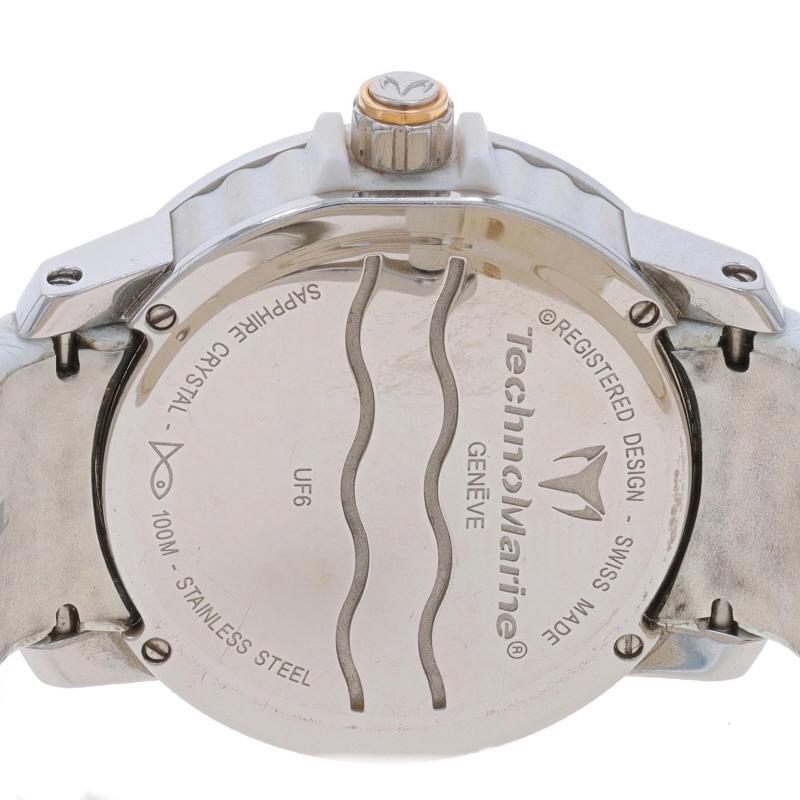 TechnoMarine UF6 Lady Wristwatch - Stainless Steel Quartz Ladies 1 Year Warranty For Sale 1