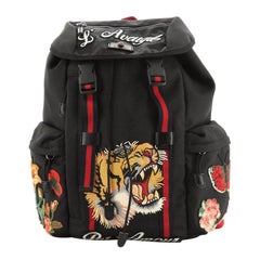 Techpack Backpack Embroidered Techno Canvas