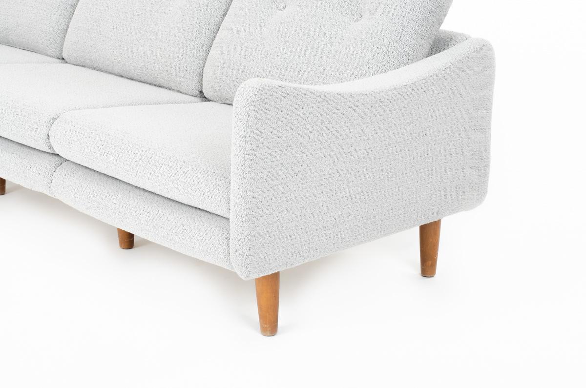 Canapé Teckel de Michel Mortier pour Steiner, 1950 2