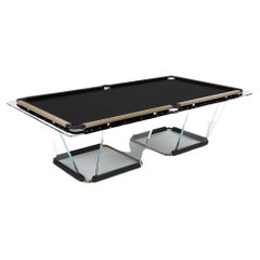 Teckell T1.1 Crystal 9-Fuß-Pooltisch in Light Bronz  von Marc Sadler