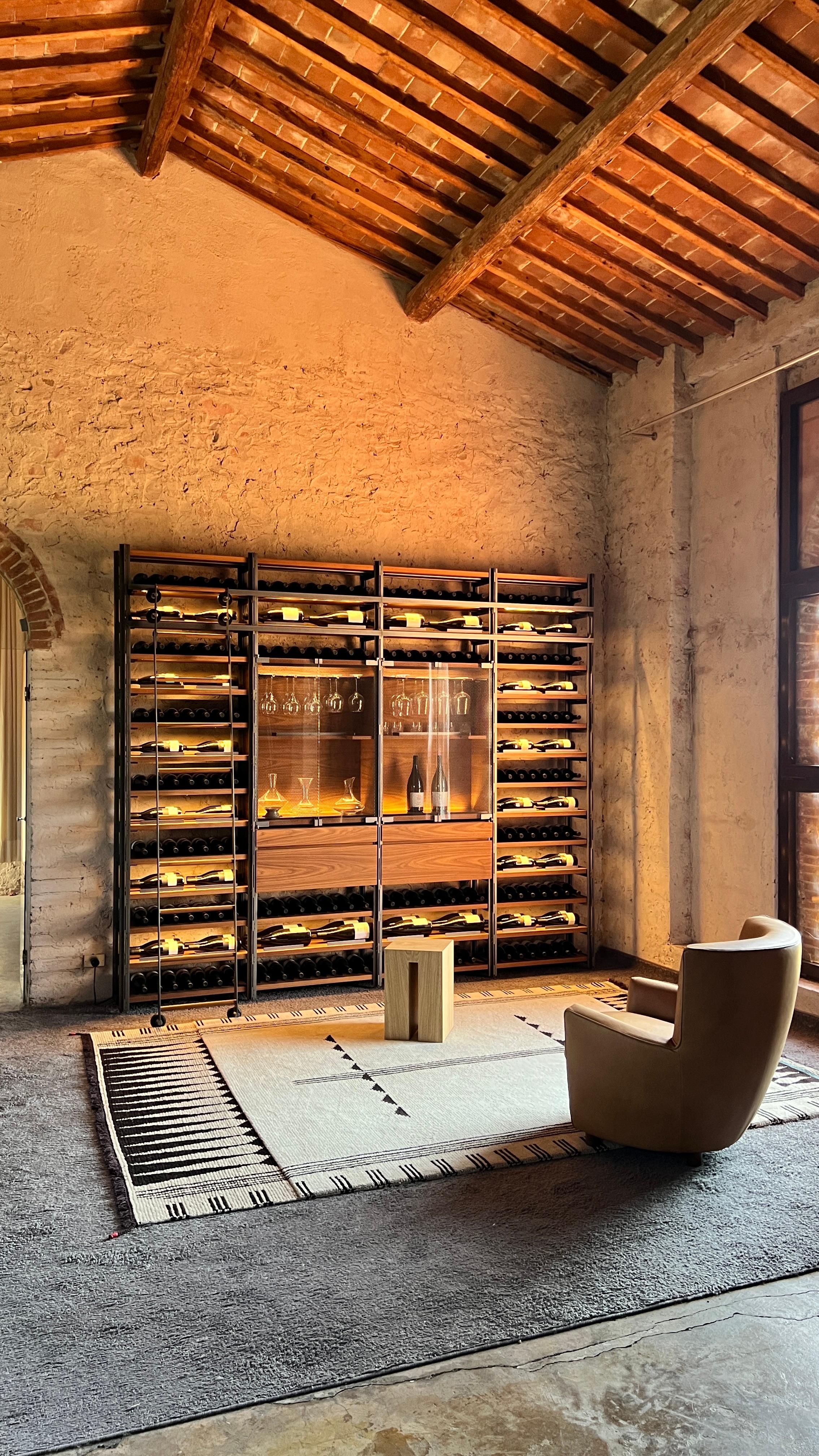 TECNICA WINERY Scaffalatura modulare per vino di Jaume Tresserra per Dessie' in vendita 7