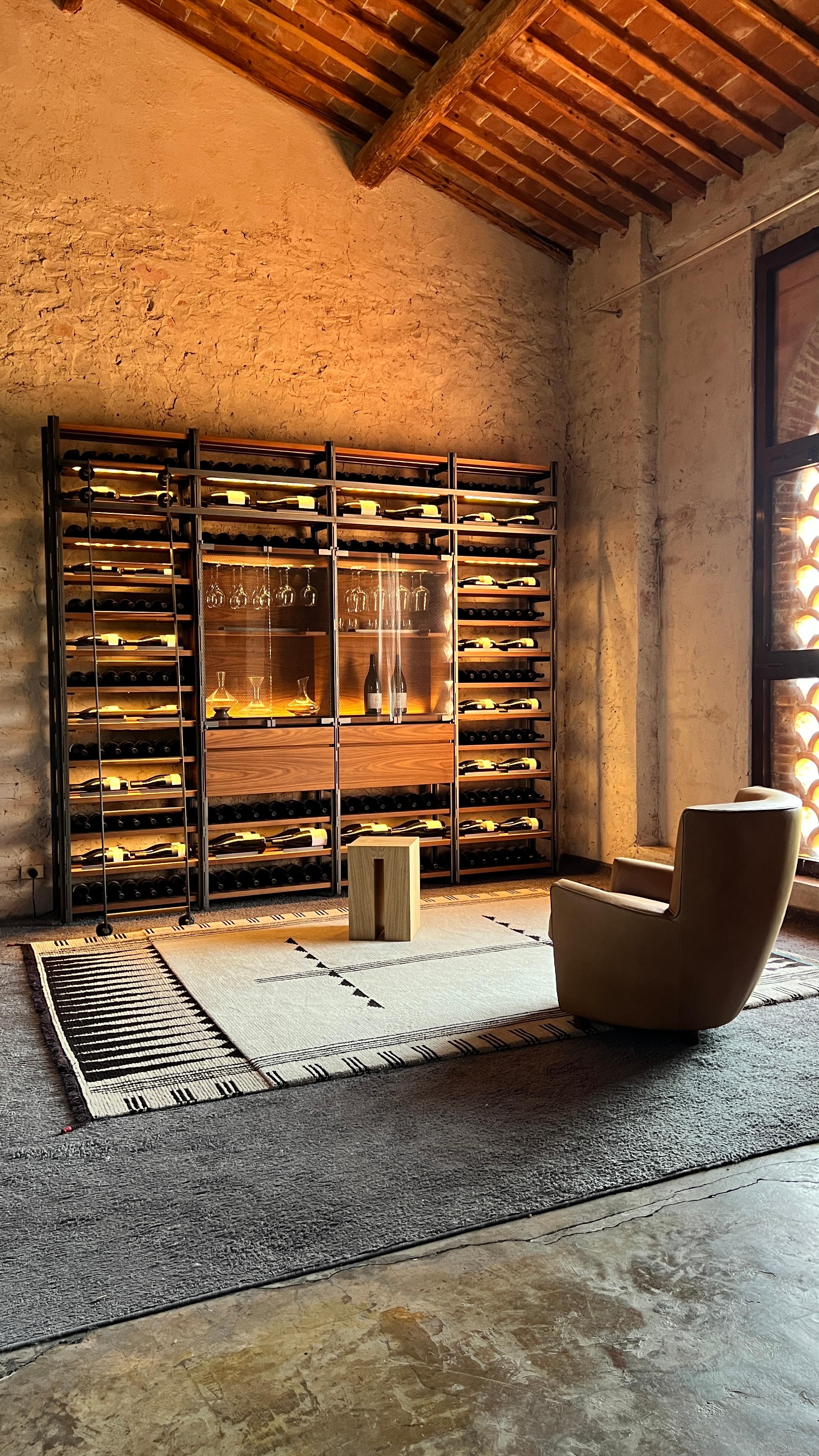 TECNICA WINERY Scaffalatura modulare per vino di Jaume Tresserra per Dessie' in vendita 8