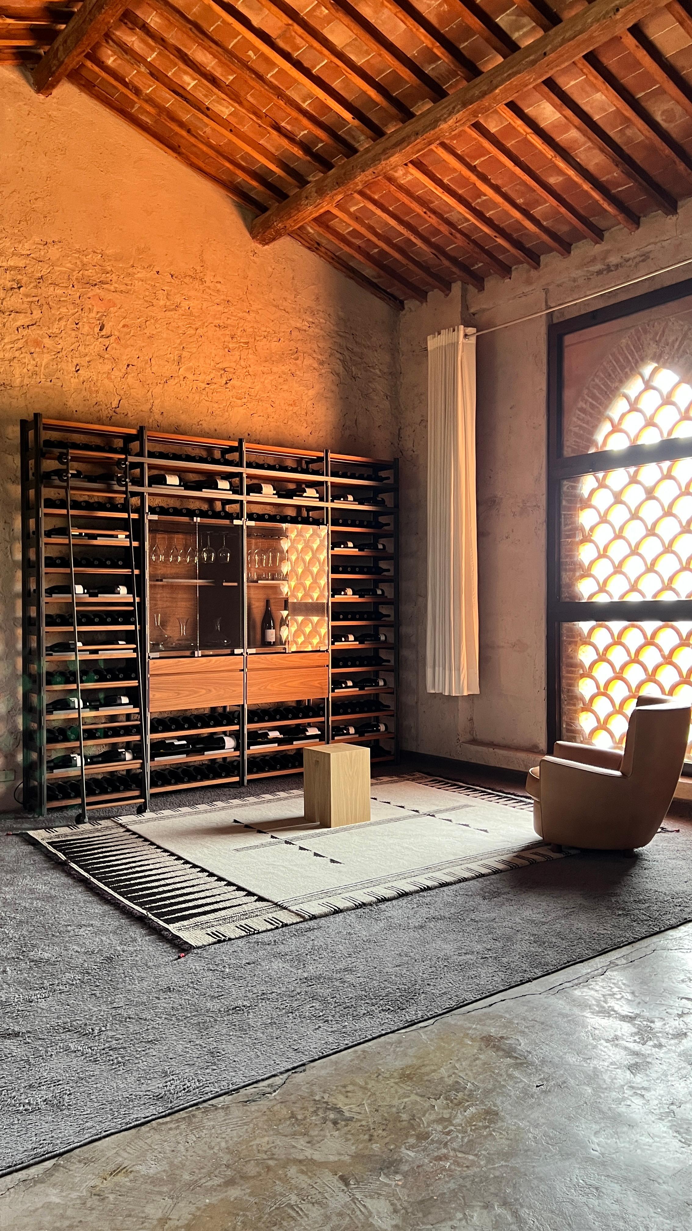 TECNICA WINERY Scaffalatura modulare per vino di Jaume Tresserra per Dessie' in vendita 9