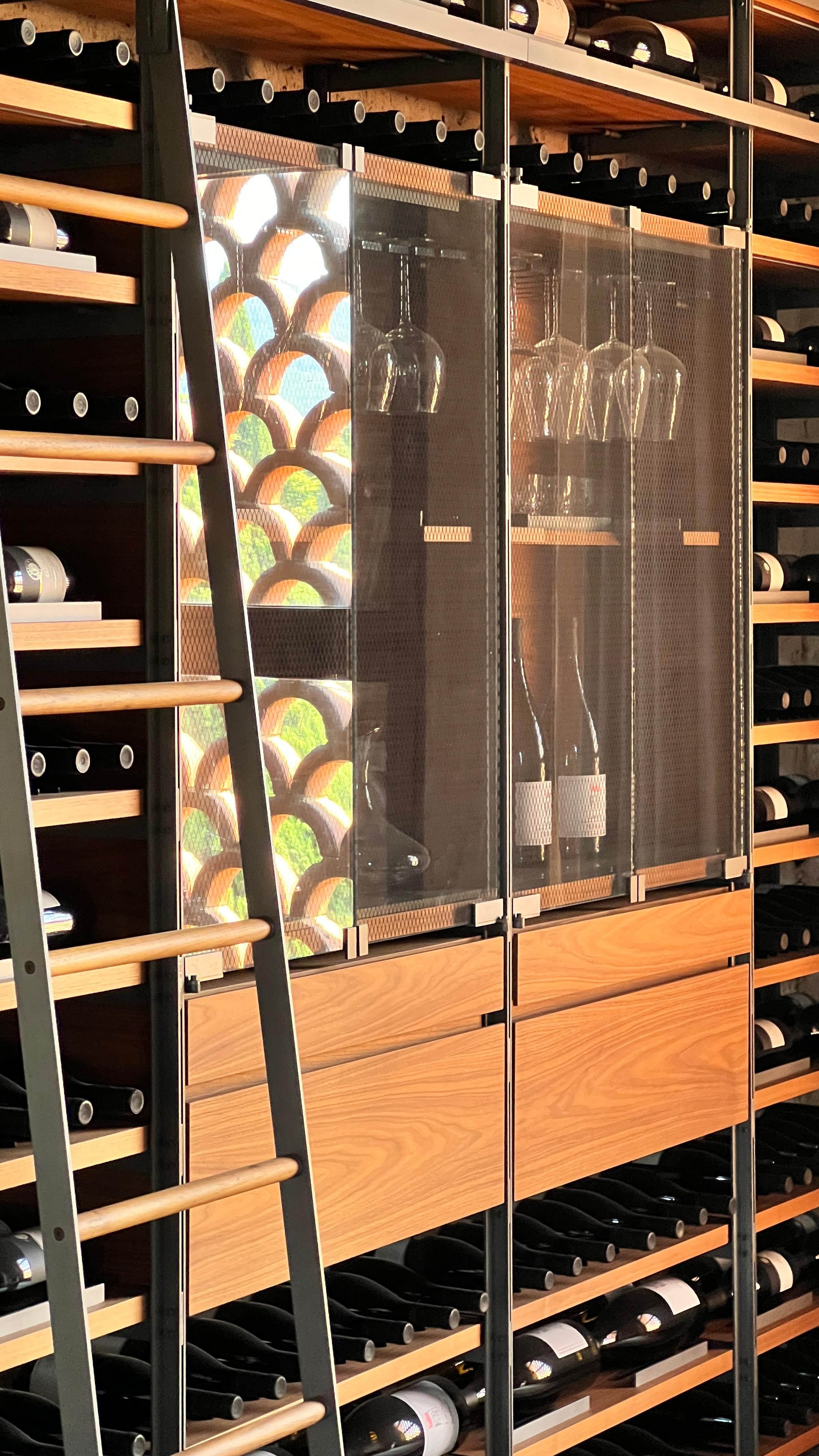 TECNICA WINERY Scaffalatura modulare per vino di Jaume Tresserra per Dessie' in vendita 10