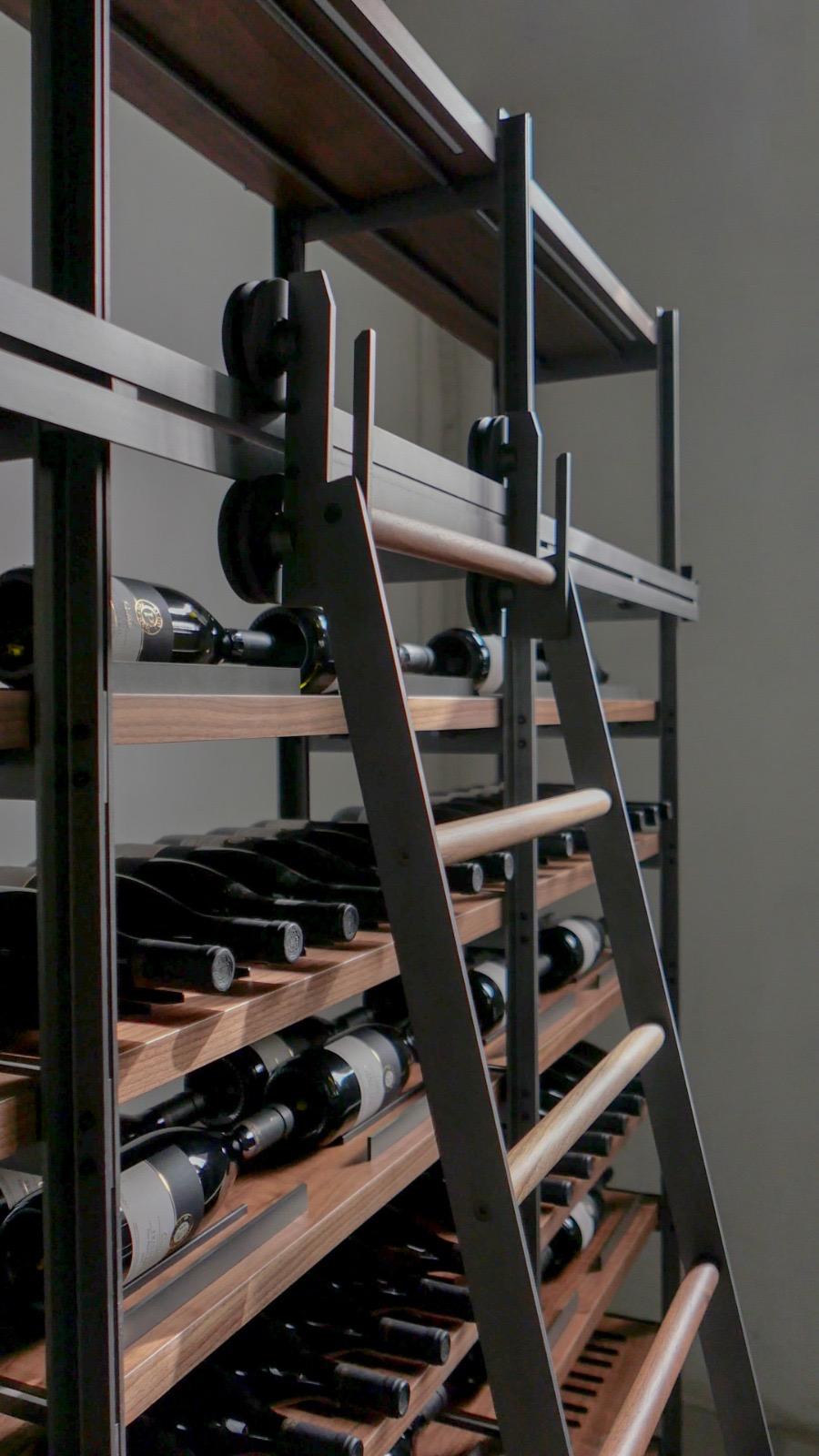 Contemporary TECNICA WINERY Modular Shelving Wine Storage by Jaume Tresserra for Dessie' For Sale