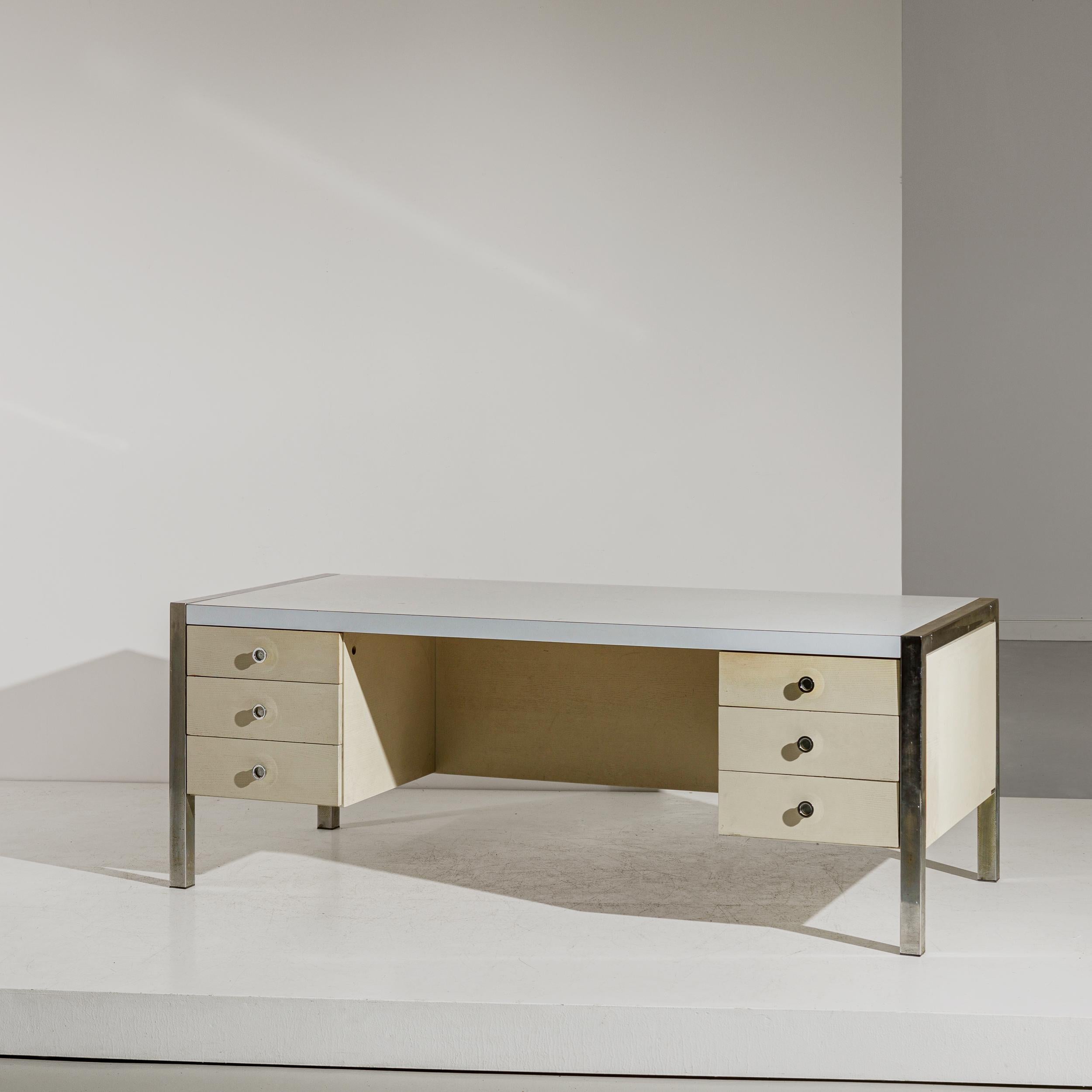 Postmoderne Bureau Tecnika par Ettore Sottsass pour le Design/One, Italie, années 1970 en vente