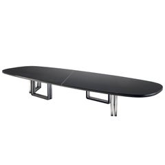 Tecno Design Centre Large Black Table