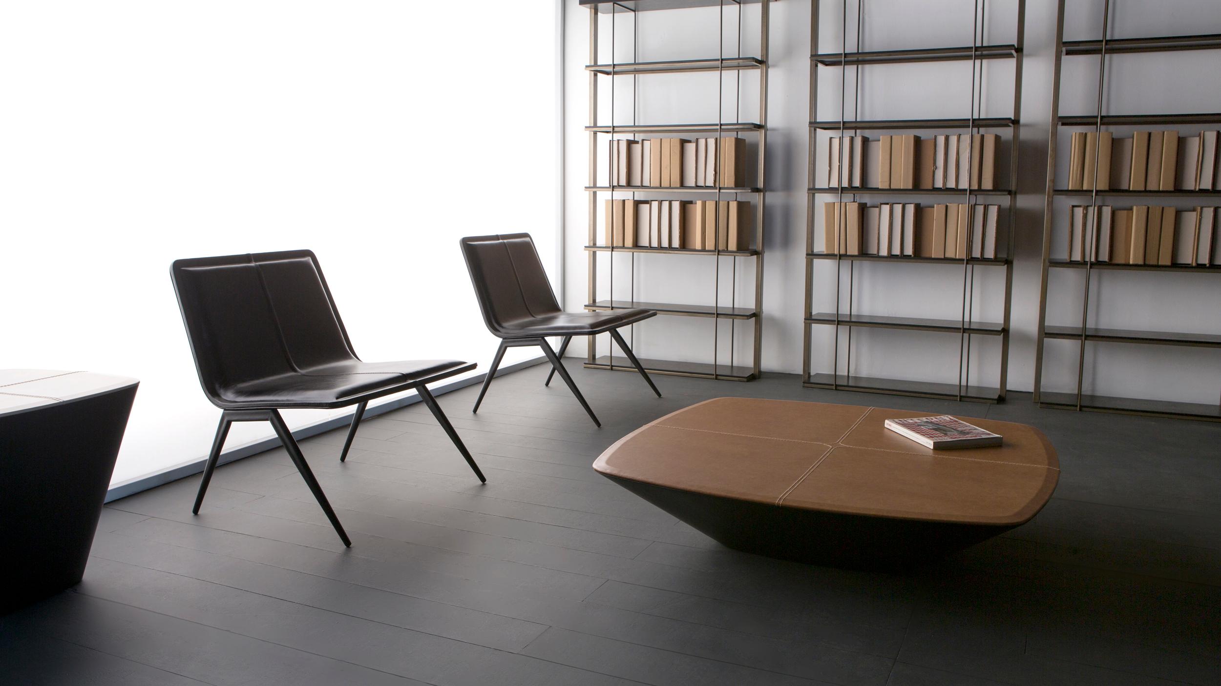 Post-Modern Tecno Lounge Chair by Doimo Brasil For Sale