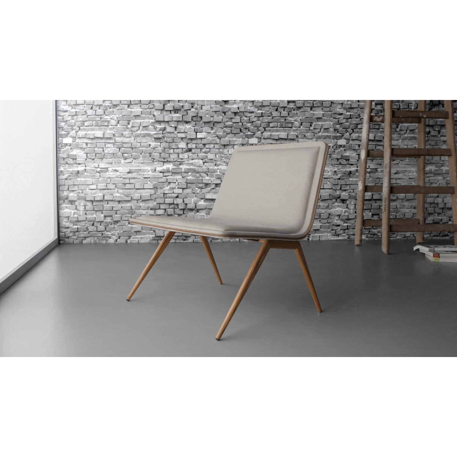 Brazilian Tecno Lounge Chair by Doimo Brasil For Sale