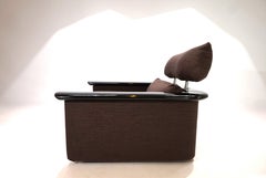 Tumbona Tecno con armazón lacado piano, 1970