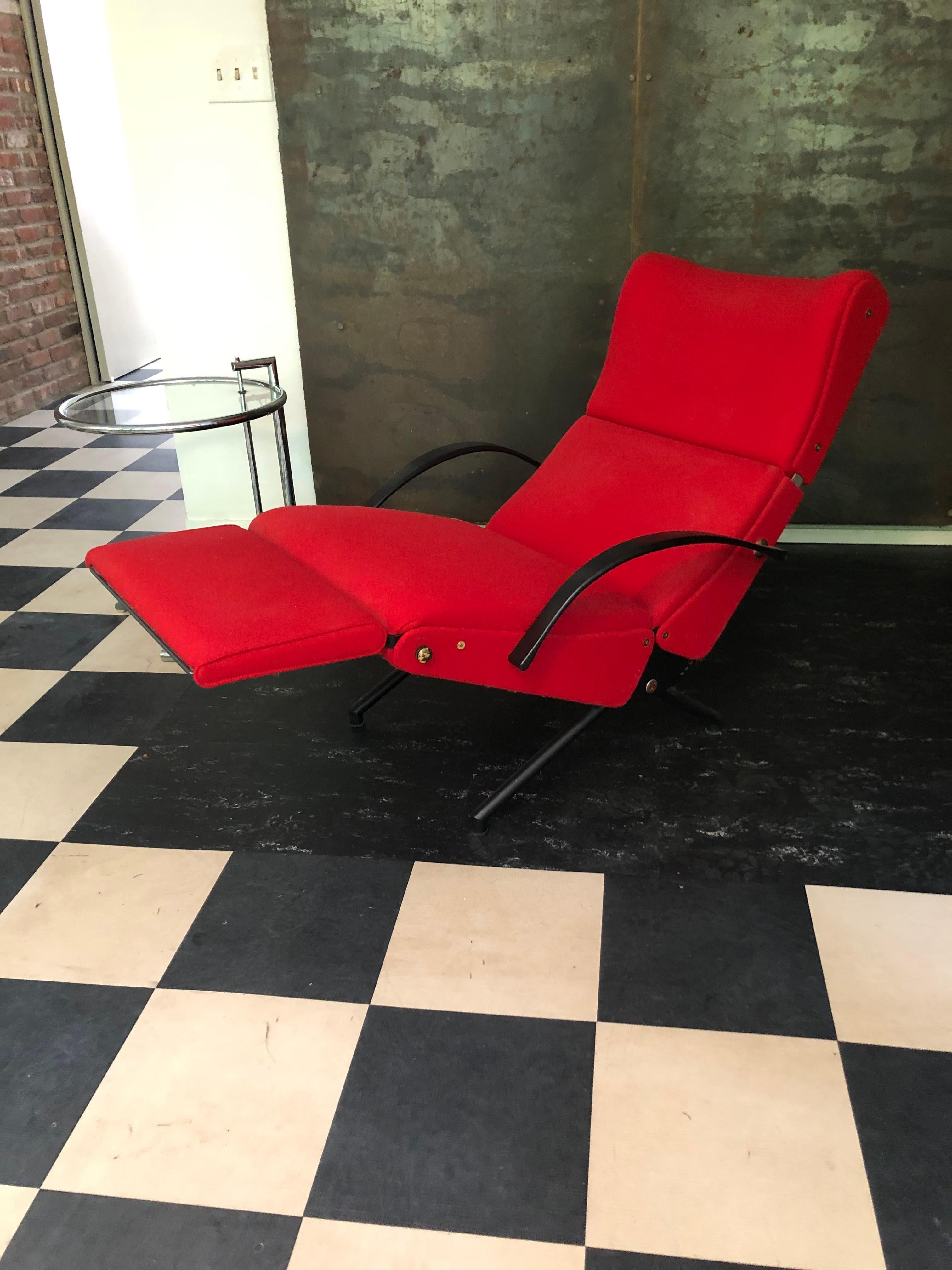Tecno P40 Versatile Multi Position Lounge Chair by Osvaldo Borsani For Sale 6