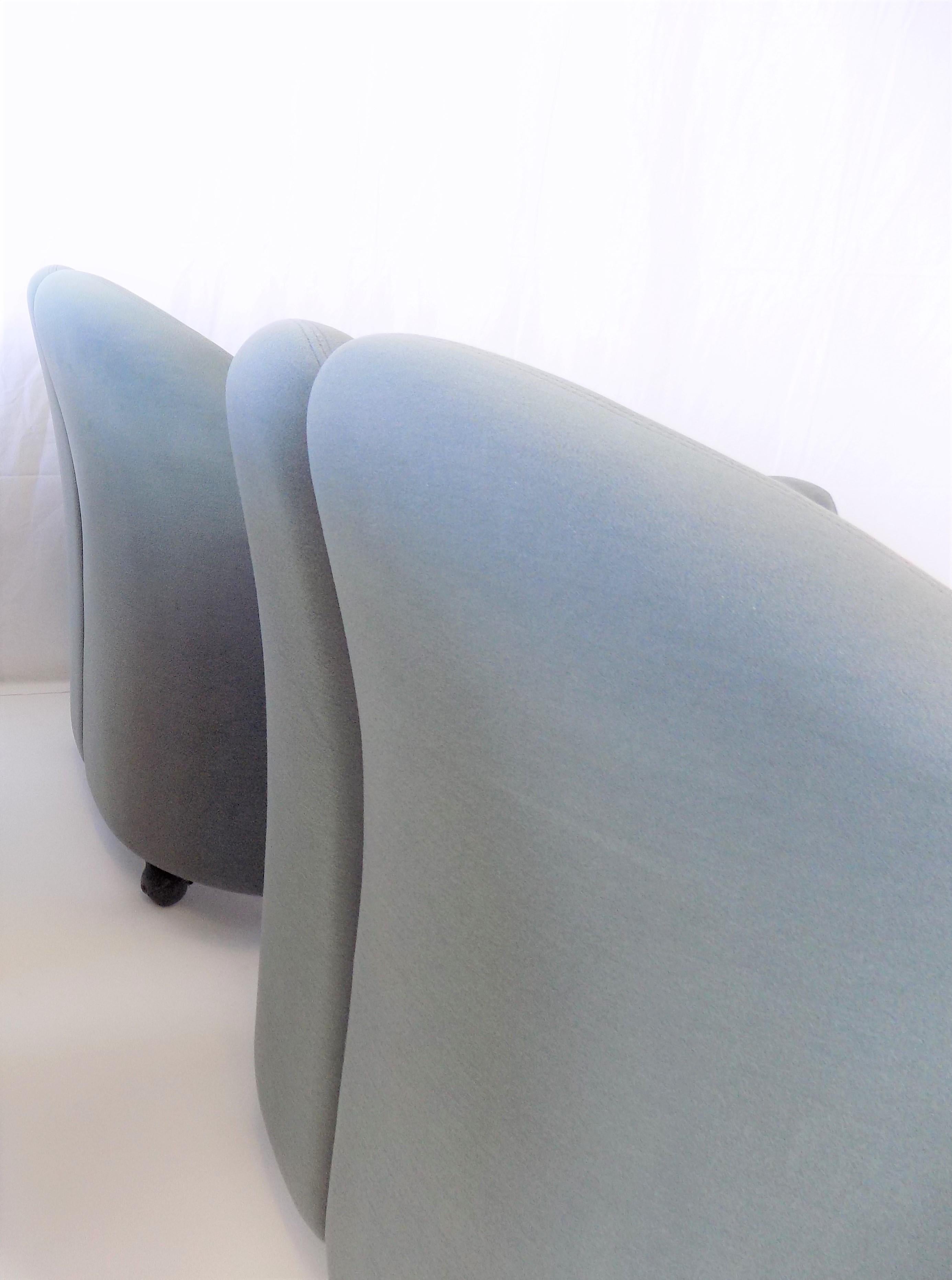 Tecno PS142 Set Of 4 Lounge Chairs By Eugenio Gerli, Italy, 1969 7