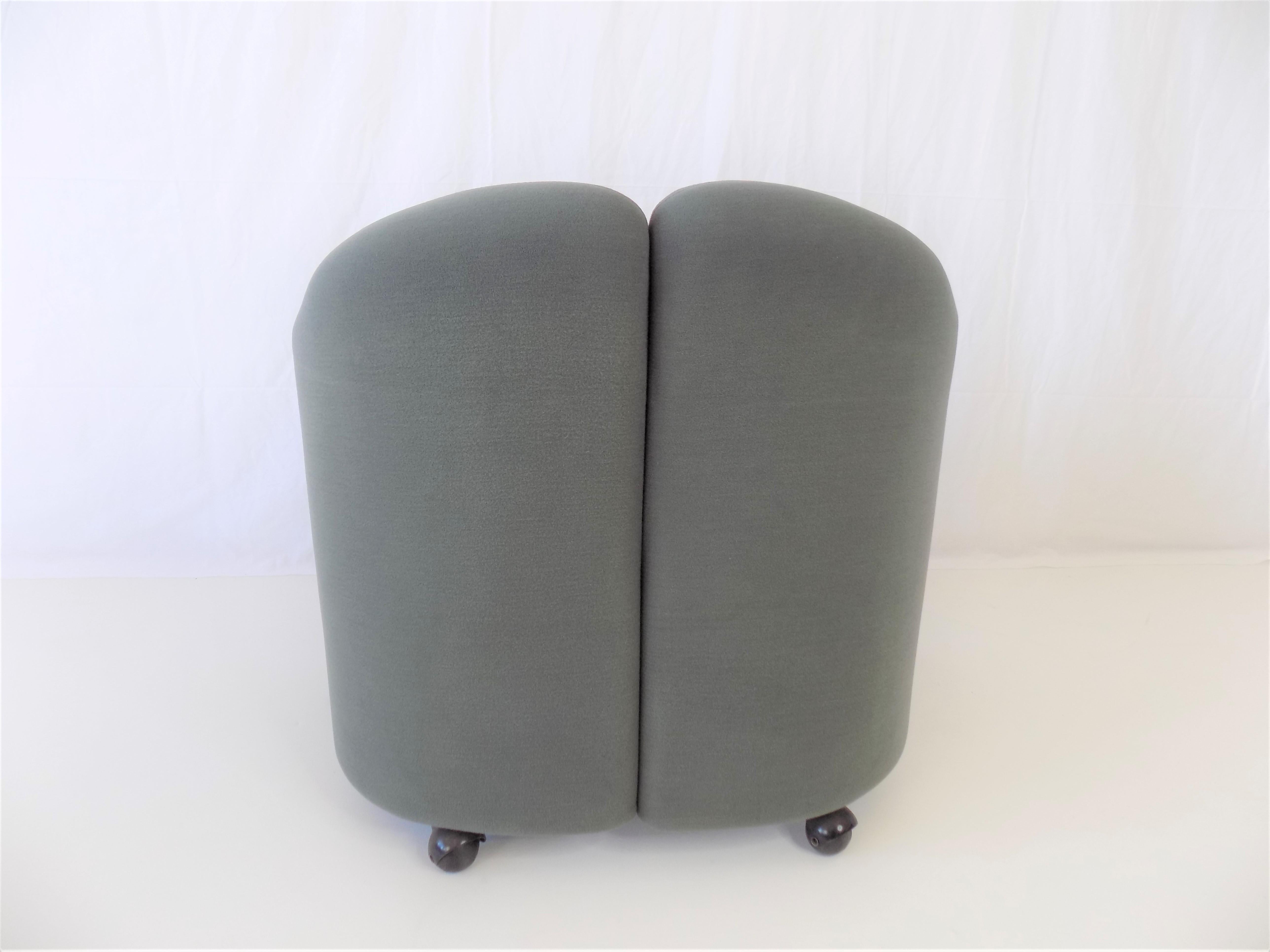 Tecno PS142 Set Of 4 Lounge Chairs By Eugenio Gerli, Italy, 1969 11