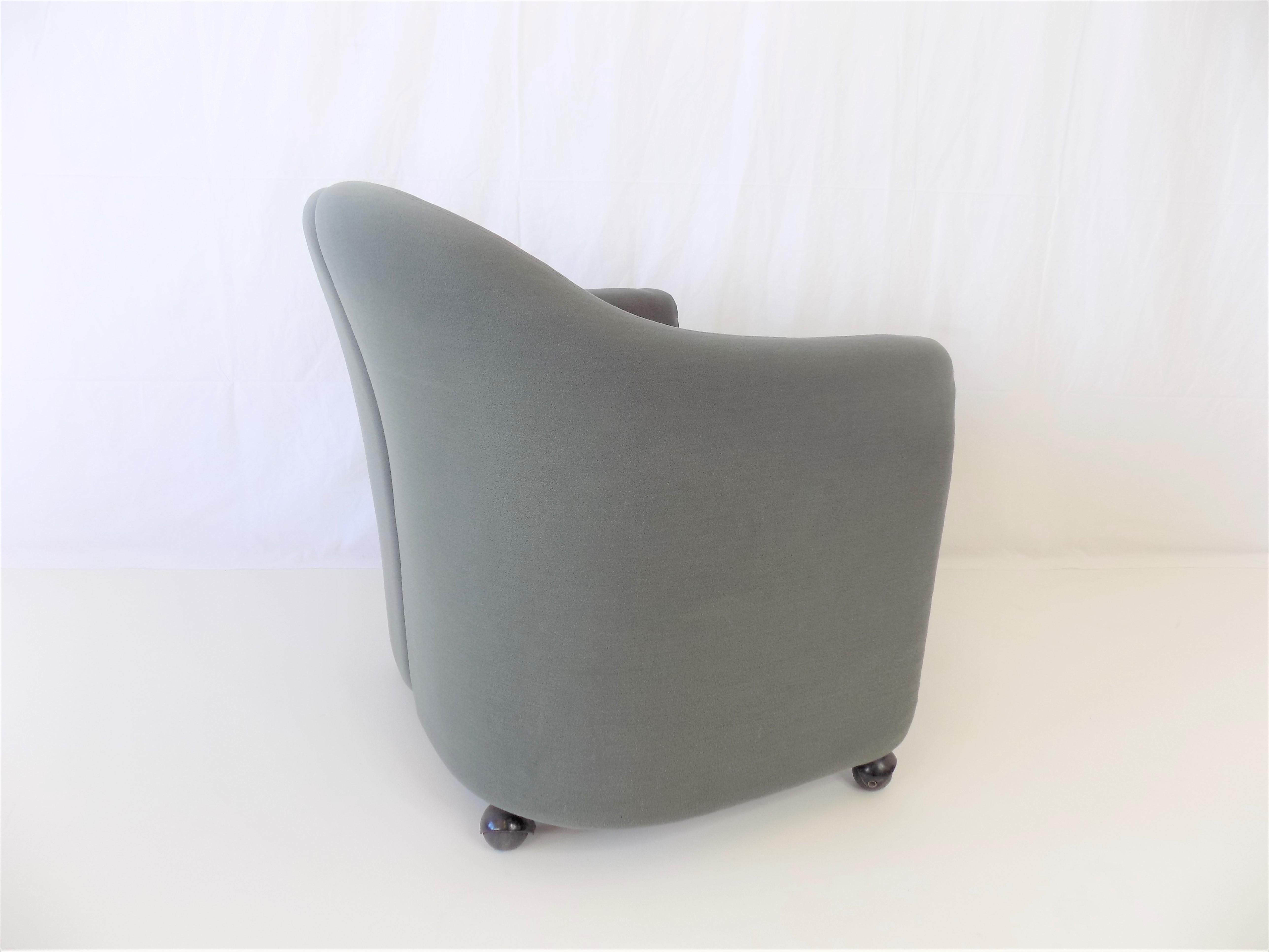 Tecno PS142 Set Of 4 Lounge Chairs By Eugenio Gerli, Italy, 1969 12