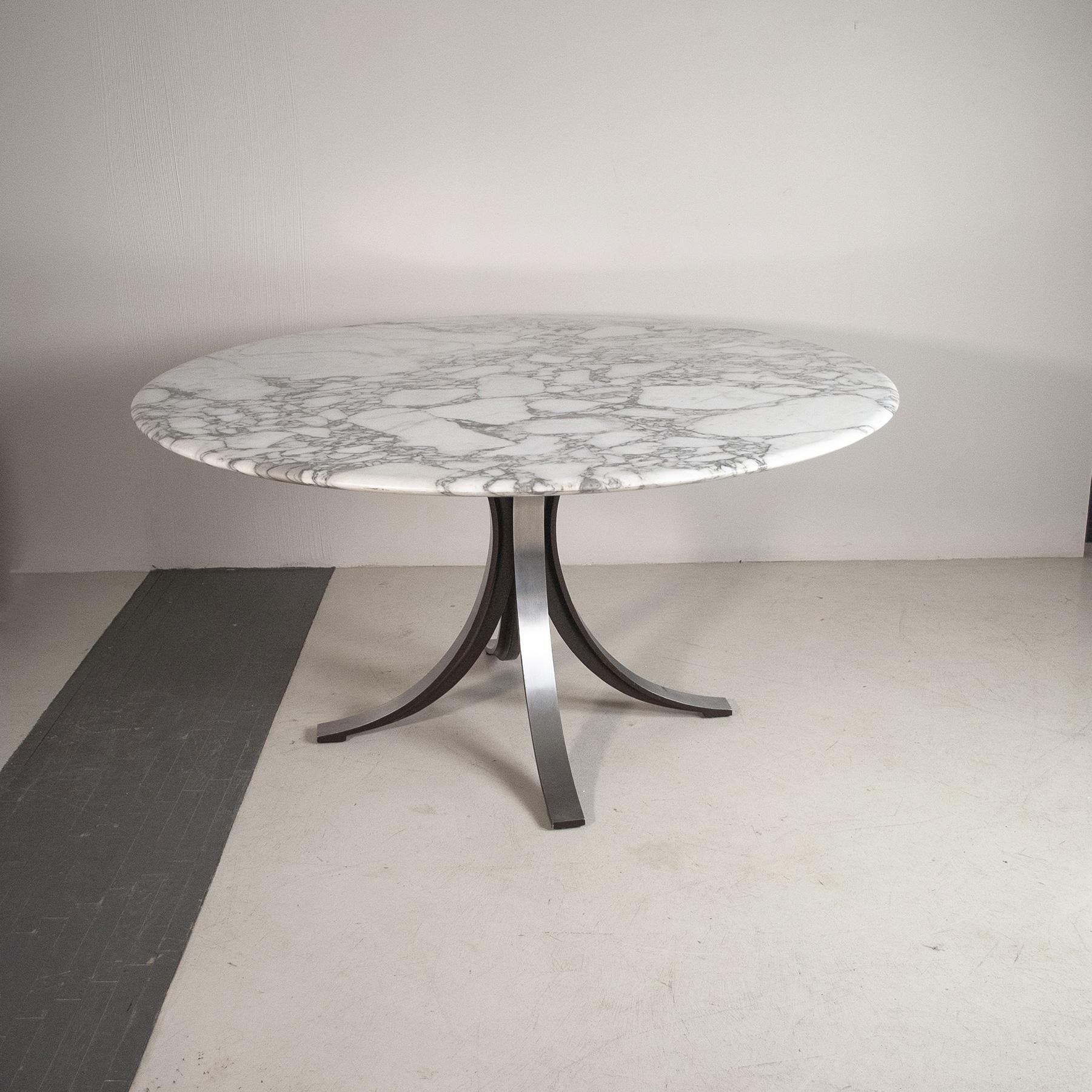Tecno T69 in marble top table Osvaldo Borsani Eugenio Gerli For Sale 3