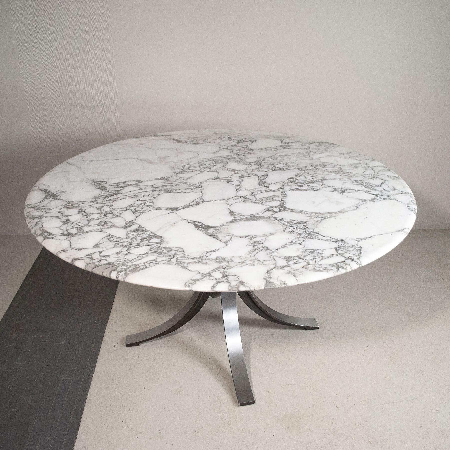 Tecno T69 in marble top table Osvaldo Borsani Eugenio Gerli In Good Condition For Sale In bari, IT